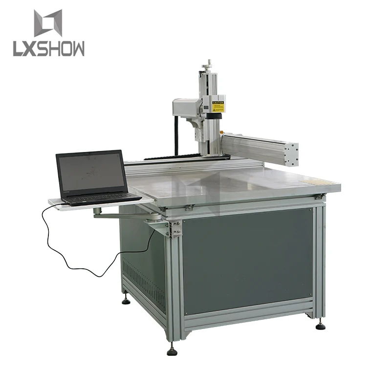 big working area fiber laser 50w segmented marking machine | Инструменты