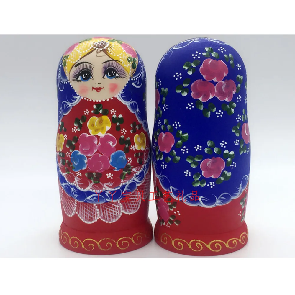 Деревянная матрешка куклы игрушки для девочек русские Матрешки детские