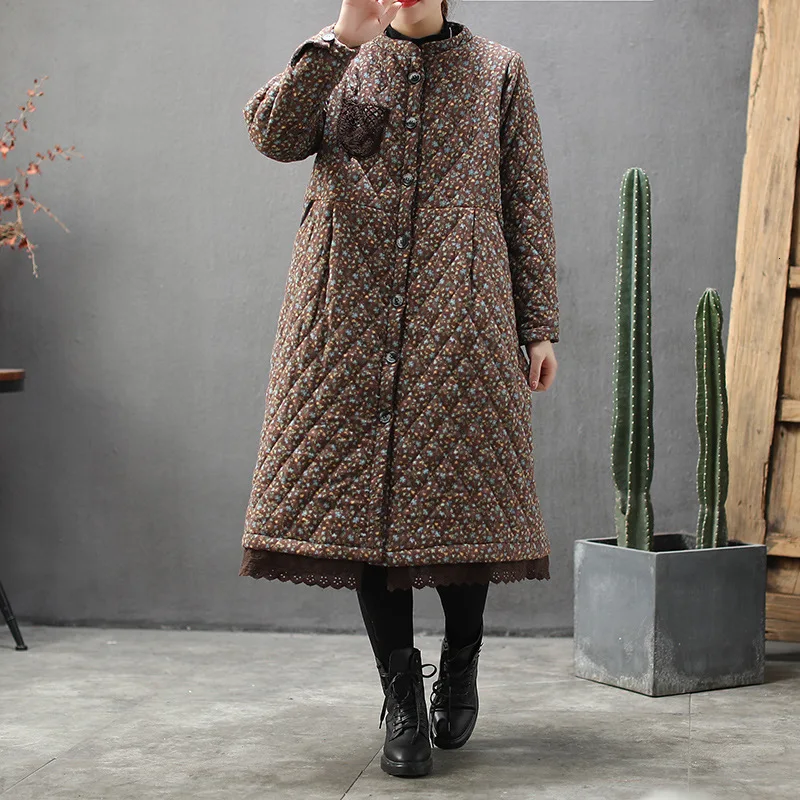 Max LuLu модные корейские женские зимние куртки Готическая кружевная одежда женские теплые длинные стеганые пальто повседневные Утепленные зимние парки