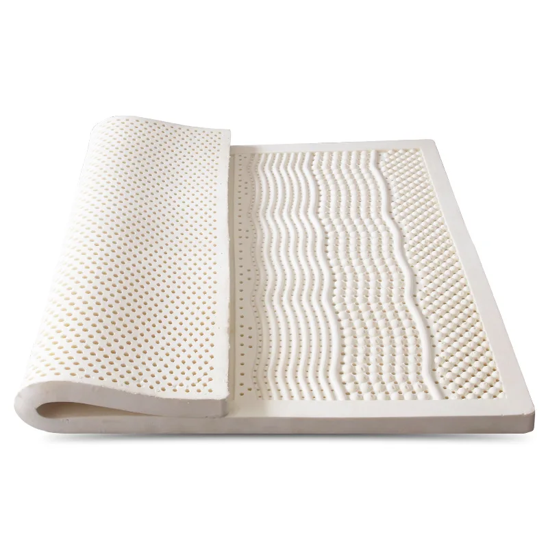 

5CM Natural Latex Mattress with Inner Cover Japanese Tatami Cervical Spine Body Pressure Soothing Body