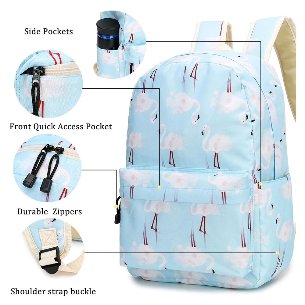 Рюкзак кошелек для девочек подростков рюкзак с единорогом рюкзаки ноутбука