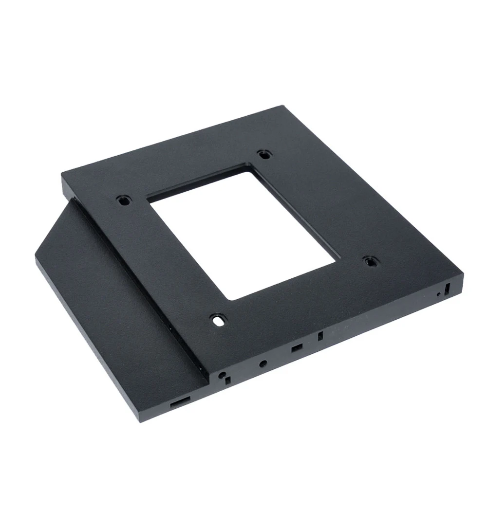 JCX полупластиковый Алюминиевый Новый 12 7 мм Универсальный 2 й HDD Caddy 5 &quotчехол для SSD