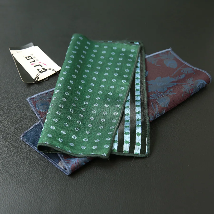 Linbaiway полиэстер платок шарфы для мужской костюм винтажные носовые платки