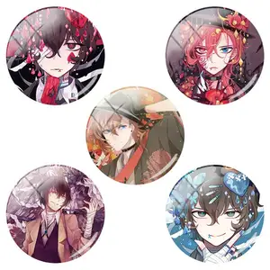 TAFREE аниме Bungou бродячие собаки косплей мультфильм 121516182025303540 мм Стеклянные Кабошоны Купол с плоской спинкой DIY Ювелирные изделия WH01