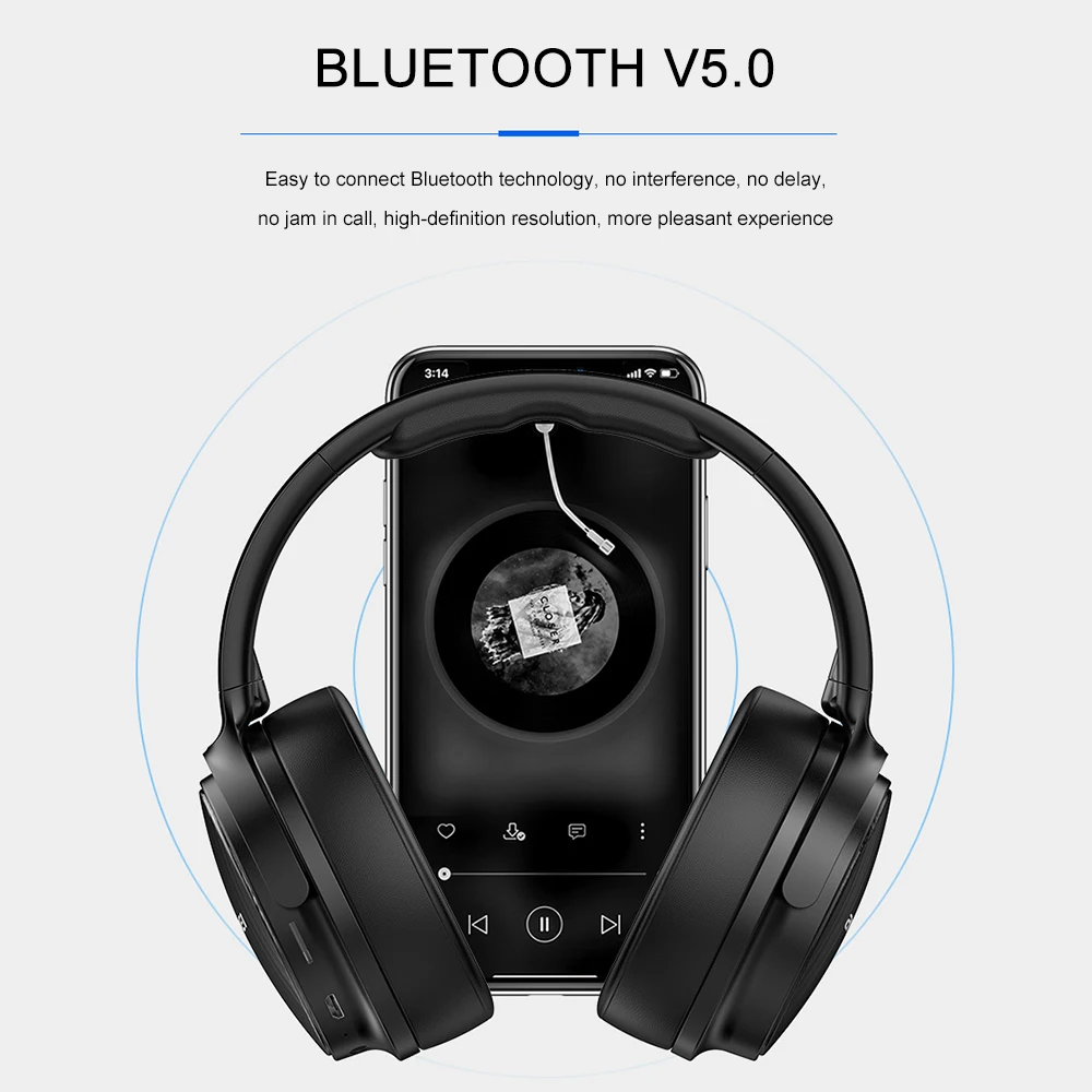 

A780BL Wireless Headset Bluetooth Headset Game Folding Headset 5.0
