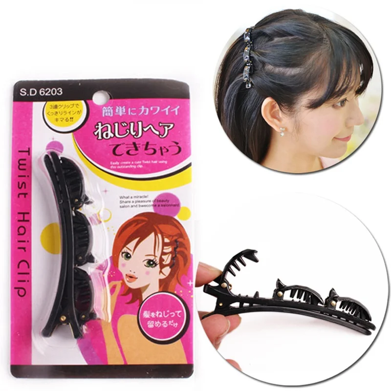 

1Pc Double Bangs Hairstyle Hairpin Hair Accessories Double Layer Bangs Clip Headband Hairbands
