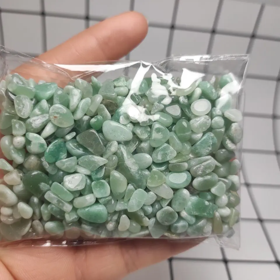 100 г натуральный авантюрин гравий кристалл Искусственный драгоценный камень