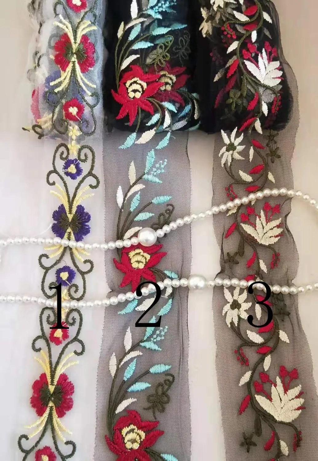 Сказочная вышитая кружевная лента цветочное хлопковое кружево для постельных