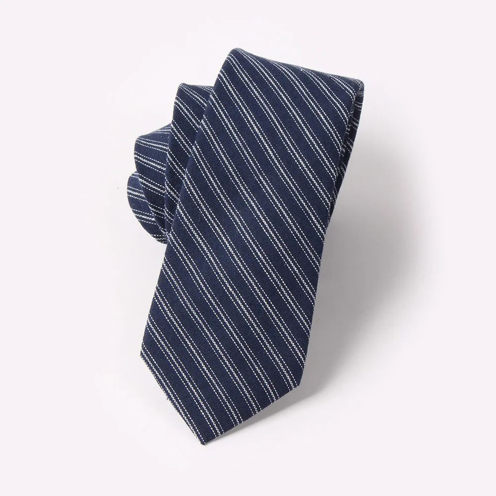 

Sitonjwly 6.5cm Men's Suit Tie Wedding Cotton Jacquard bowknot Ties for Men Striped Tie Gravatas Slim Narrow Necktie Custom LOGO