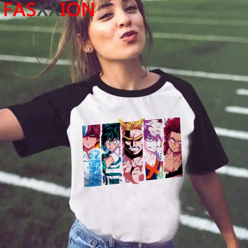 

Boku No Hero Academia My Hero Academia Himiko Toga clothes summer top men plus size white t shirt vintage t-shirt ulzzang