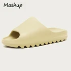 Шлепанцы Мужские дышащие, пляжные сандалии, открытый носок, легкие, дышащие, большие размеры 35-46, летние