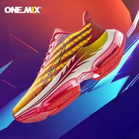 onemix new running shoes women air cushion outdoor sneakers height increasing massage shock absorber sports shoes free shipping