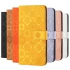 Кожаный чехол-бумажник для Motorola Edge 20 Pro, чехол для sFor Moto Edge 20 Lite Edge20, откидная подставка, Цветочный тисненый чехол для телефона