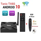 ТВ-приставка Tanix TX6S, Android 10, Allwinner H616, 4 + 3264 ГБ, Wi-Fi 2,45 ГГц