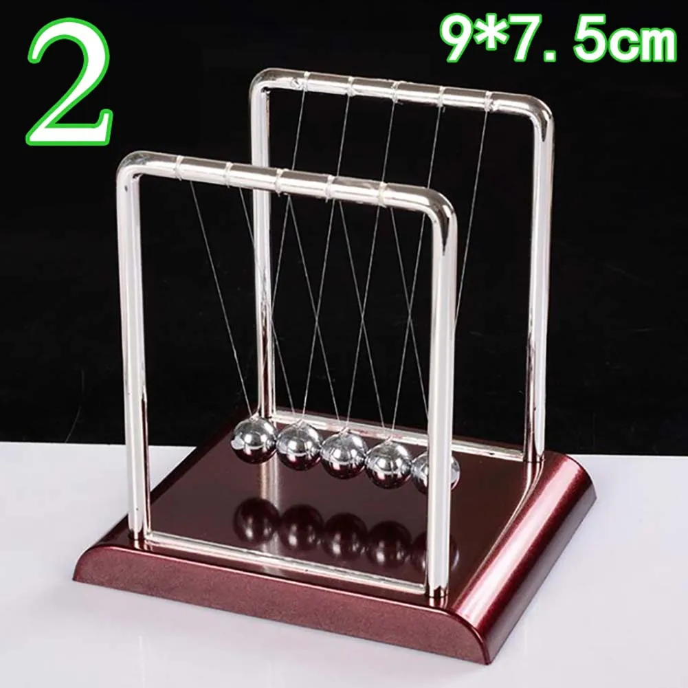 

Newton's Cradle Balance Balls Physics Science Pendulum Ball Desk Ornaments Toy