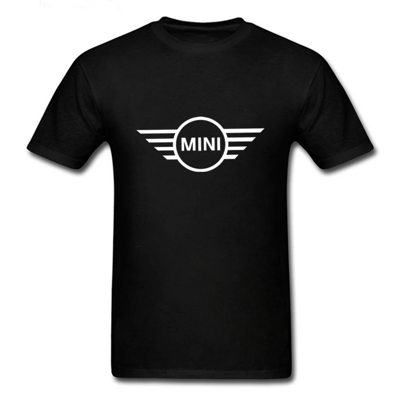 

MINI COOPER Print T-shirts Men Car Logo Brand Clothing Short Sleeve 2021
