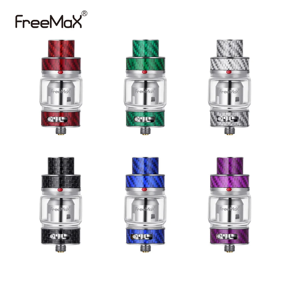 Зазор FreeMax Mesh Pro Subohm бак из углеродного волокна 5 мл Емкость Vape для 510 pin коробка мод