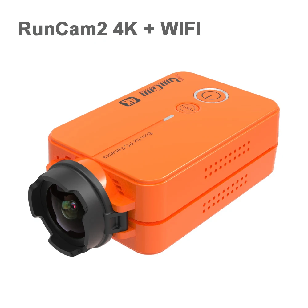 

RunCam2 4K Edition FPV Sports Action Camera RunCam 2 4k 49g WiFi DVR Camcorder Adjustable FOV Video Recorder Dashcam
