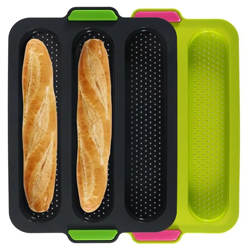

Силиконовая форма для французского хлеба, модная форма для выпечки, пирог багетная форма, инструменты для выпечки хлеба