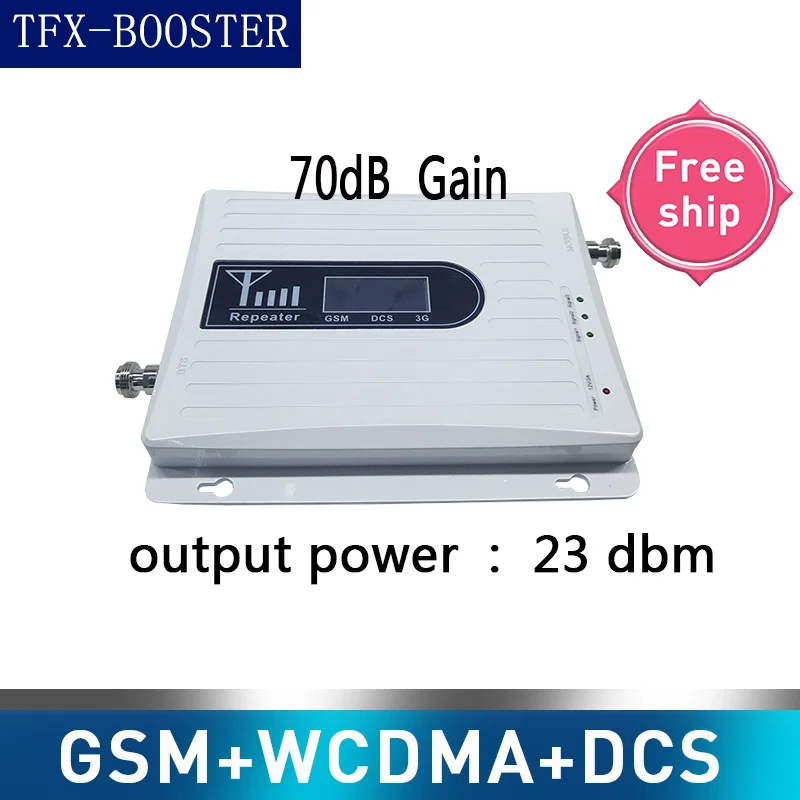 TFX BOOSTER 900 LTE DCS 1800 WCDMA 2100 МГц трехдиапазонный усилитель сигнала сотового телефона 2G