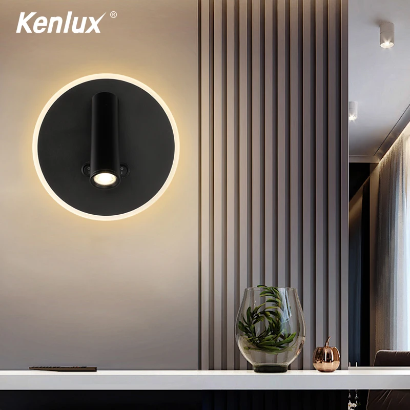 Современный минималистичный светодиодный алюминиевый светильник прикроватная