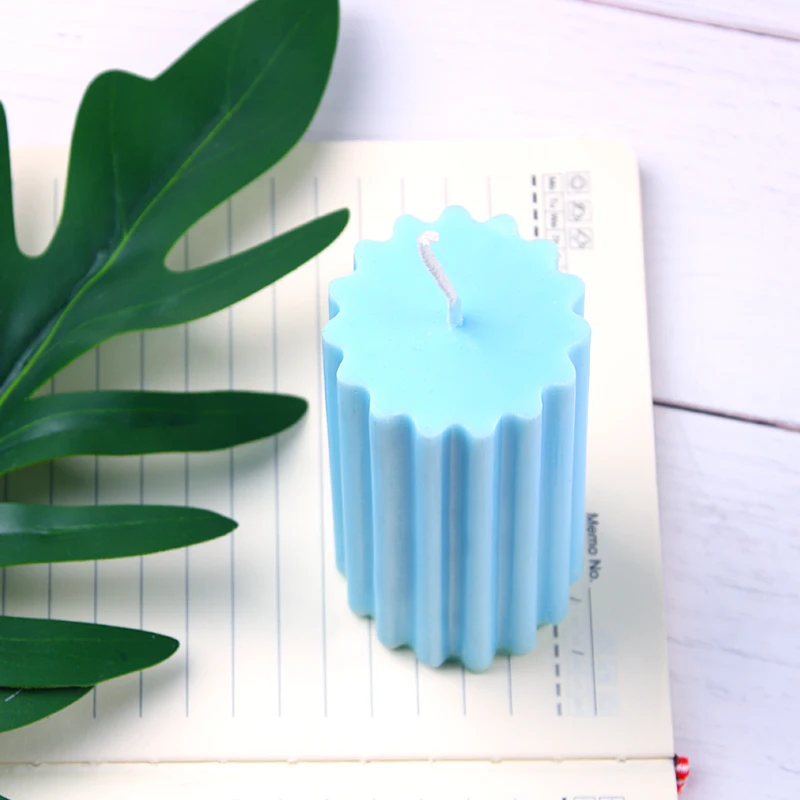 

DIY scented candles for birthday decoration