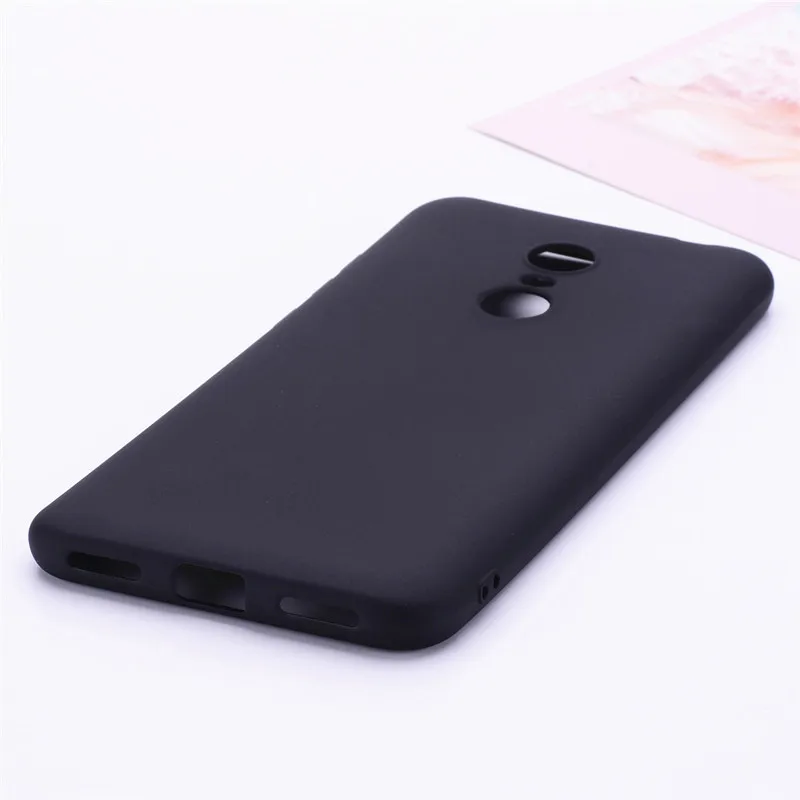 Color Matte Phone Cases For Xiaomi Redmi 5 / 5 Plus Case Silicone Soft TPU Back Cover For Xiaomi Redmi 5 Plus Case Coque Funda