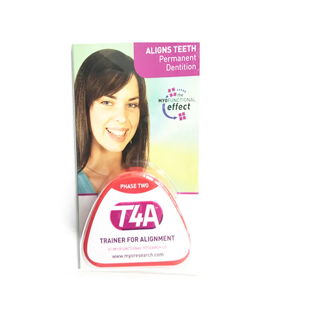 

Тренировочный прибор Myobrace T4A для стоматологических зубов/ортодонтический тренажер для зубов T4A phase II