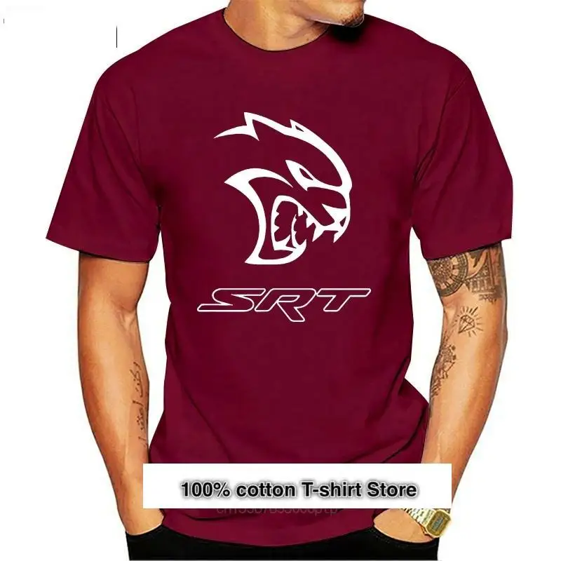 

Camiseta con Logo de Hellcet Dadge SRT, camiseta de S-3XL