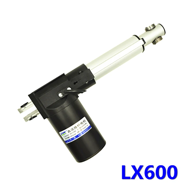 Линейный привод LX600 6000N/1000N 12 В/24 В Storke 250 мм для автомобильного стула подъемного