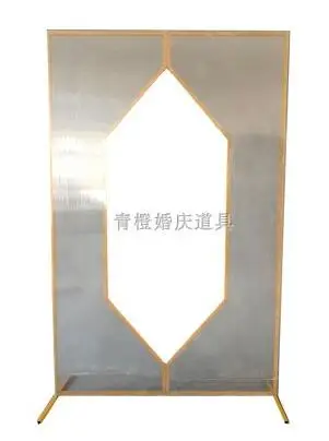 Новинка свадебный реквизит пленка железный свод сценический экран украшение для