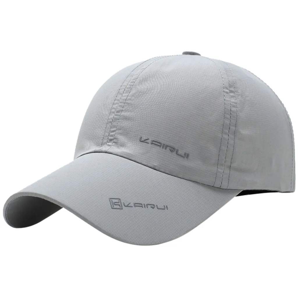 2020 New Mens Outdoor Sport Running Baseball Mesh Visor Cap Breathable Quick Dry Caps Summer Mar6 | Спорт и развлечения