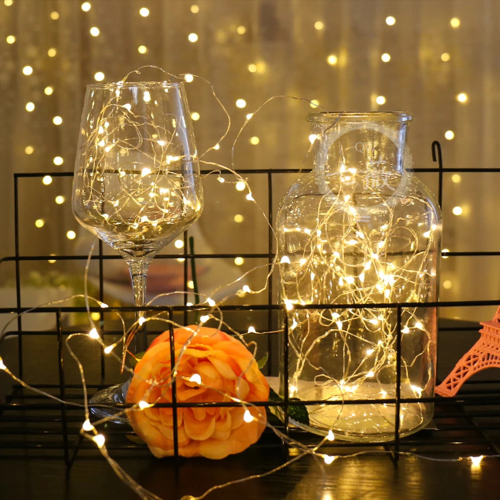 2 м/3 м/5 м/10 м зажим для фото USB светодиодный светильник гирлянда Сказочный