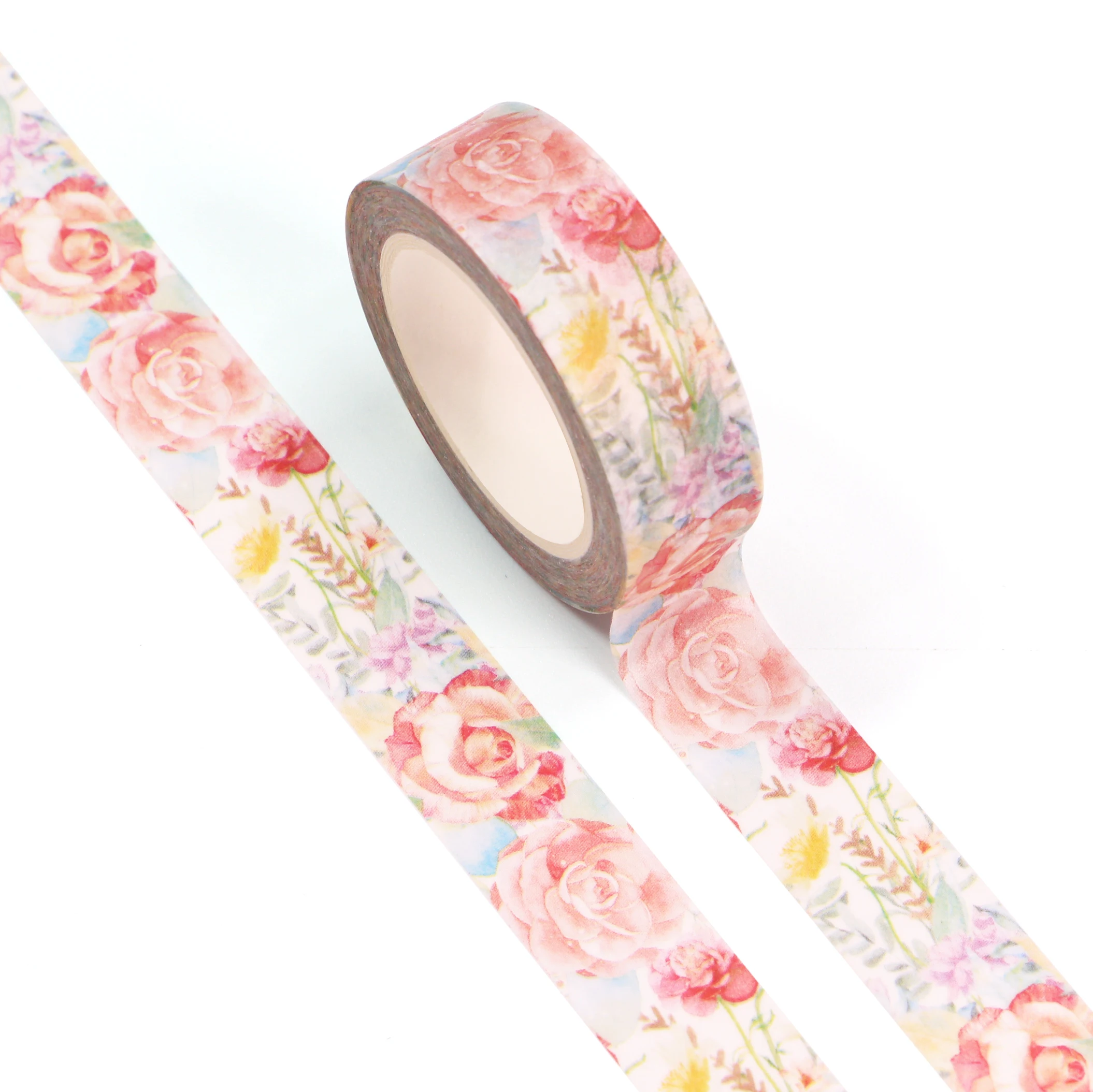 

1PC 15MM*10M New Valentine Red Flowers Decorative Washi Tape DIY Scrapbooking Masking Tape School Office Supply