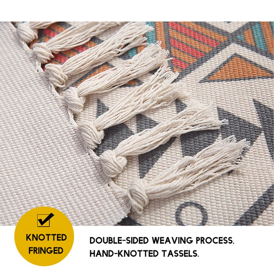 Кухонные коврики в стиле бохо для гостиной ручная работа искусственный