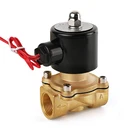 Пневматический электромагнитный клапан для воды, масла, гелия, газа, DN08, DN10, DN15, DN20, DN25, 14 дюйма, 38 дюйма, 12 дюйма, 34 дюйма, 1 дюйм, 12 В, 220 В