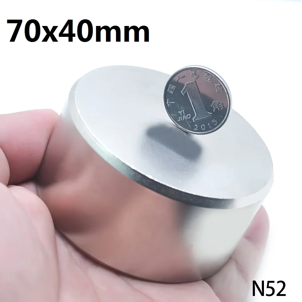 

1pc N52 magnet 50x30 mm Powerful permanet round Neodymium Magnet Super Strong magnetic Rare Earth NdFeB 50*30mm gallium metal