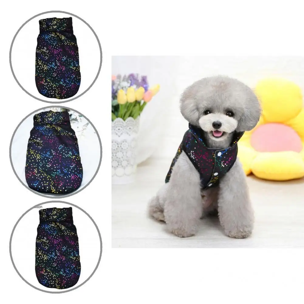

Wind-proof Soft Texture Puppy Kitten Sleeveless Thickened Cardigan for Autumn