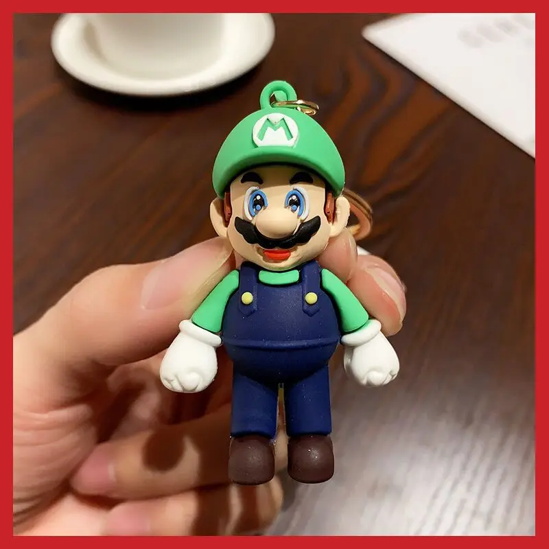 Новый милый мультфильм силиконовые супер брелок для ключей с рисунком Супер