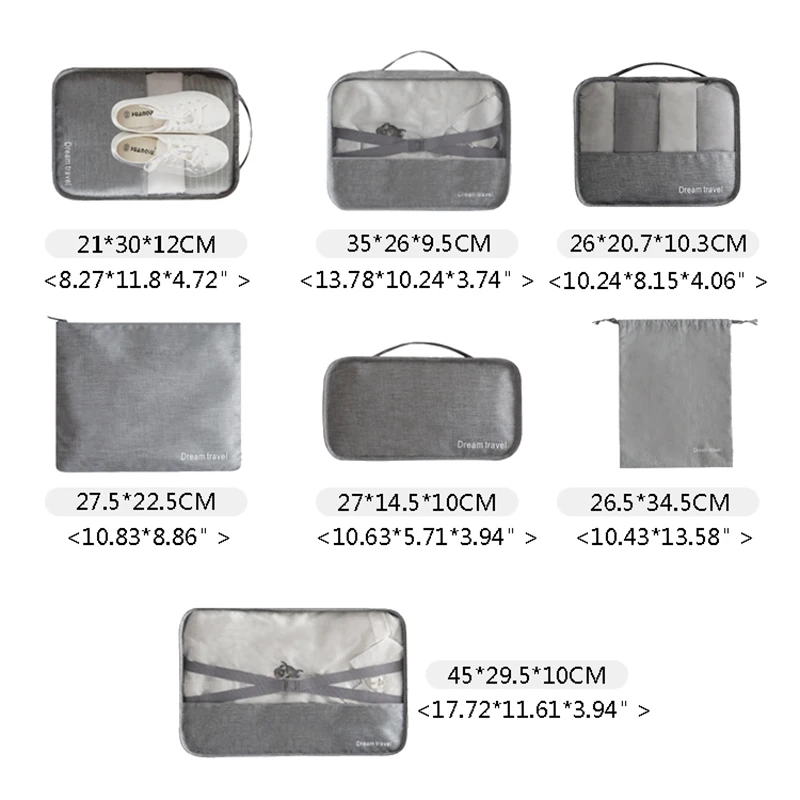 Портативная многофункциональная сумка для хранения одежды нижнего белья
