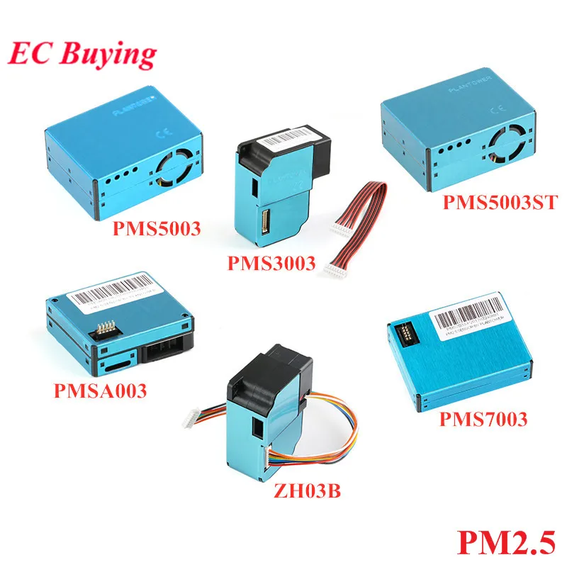 Модуль датчика PMS5003 PMS7003 PMS5003ST PMS3003 PMSA003 ZH03B PM2.5 воздушно пылезащитный лазерный