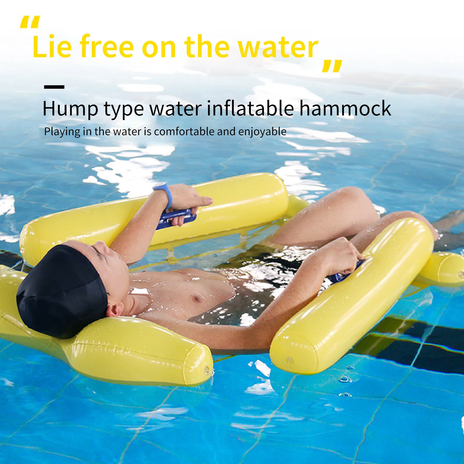 

Надувной бассейн, плавающий водный гамак, кровать с подлокотниками, портативный бассейн, фотосессия для летней пляжной вечеринки