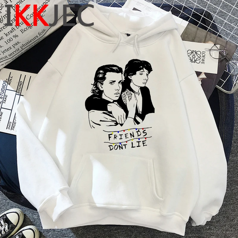Stranger Things hoodies female Ulzzang grunge Korea women hoody anime