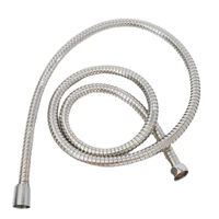 twistless extra long handheld shower hosereplacement accessories with 2 brass connectors stainless steel sleeve chrome plated
