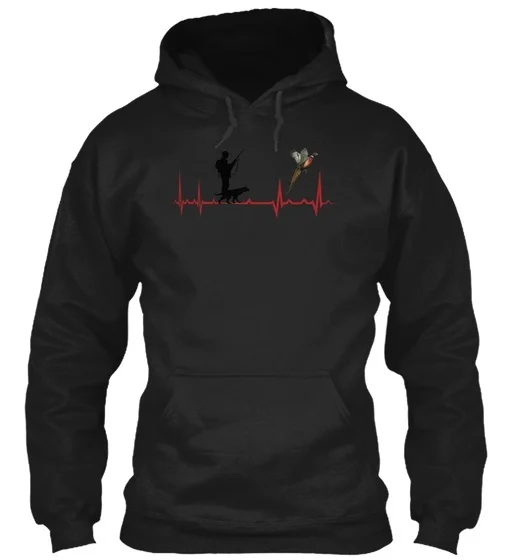 

Heartbeat Pheasant Hunting Gildan Hoodie Sweatshirt