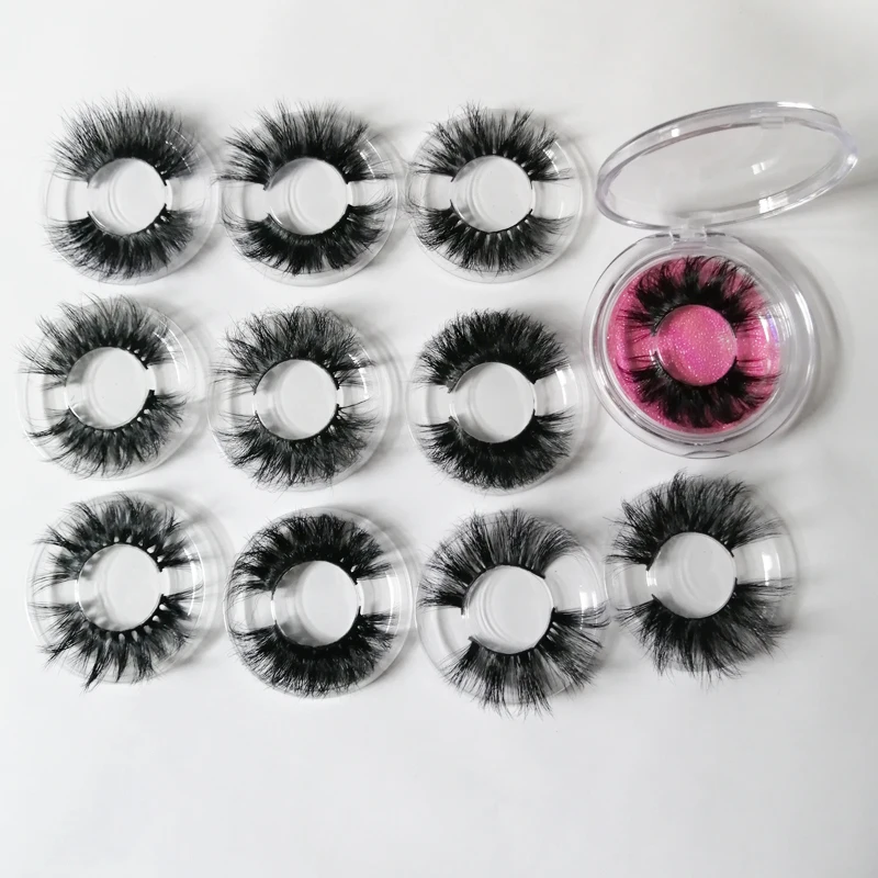 25 мм длинные 3d норковые ресницы 3D толстые волосы пушистые | Красота и здоровье