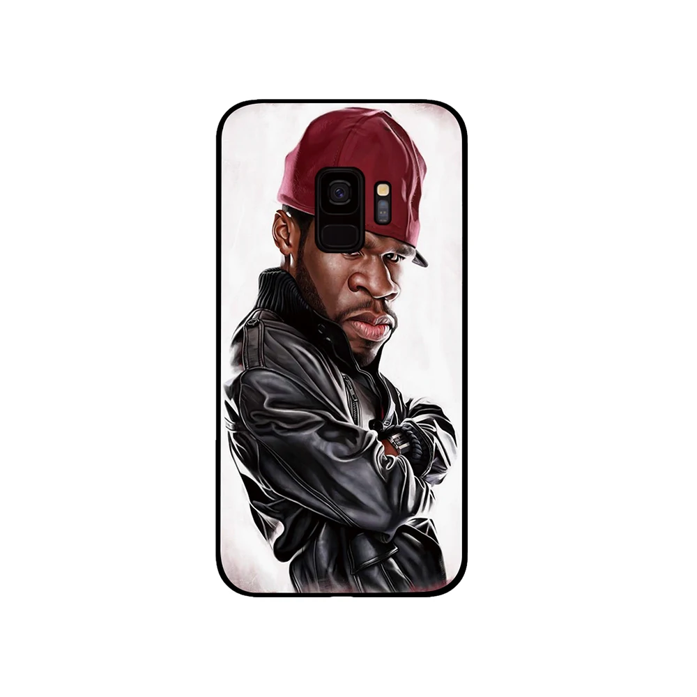 Eminem Wiz Khalifa 50 cent Чехлы для Samsung Galaxy S10 S8 S9 Plus S7 S6 edge Note 8 9 10 Pro Lite чехол | Мобильные