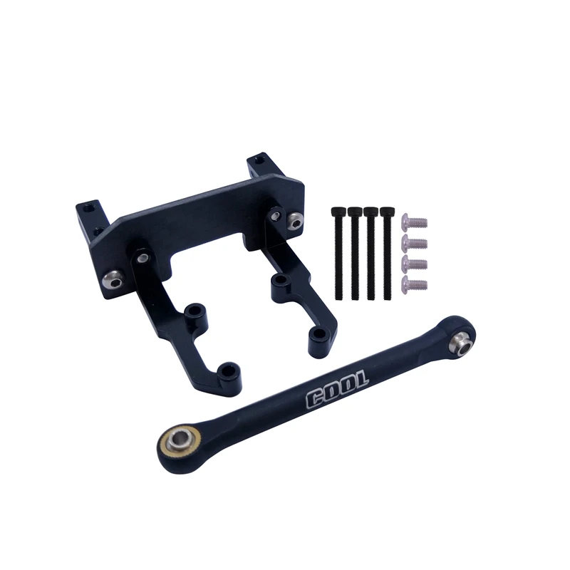 RC 1/10 грузовика AXLE Алюминий Servo крепление + углеродное Рулевое ссылку для осевой