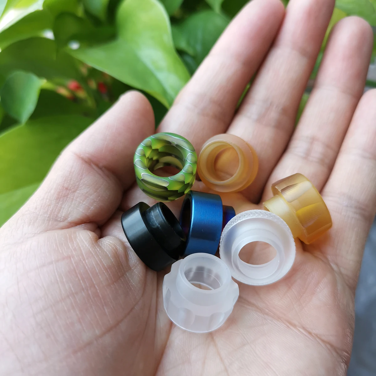 Капельный наконечник Delrin Goon из нержавеющей стали 810 для Geekvape Zeus Sub Ohm Tank/ADVKEN Owl