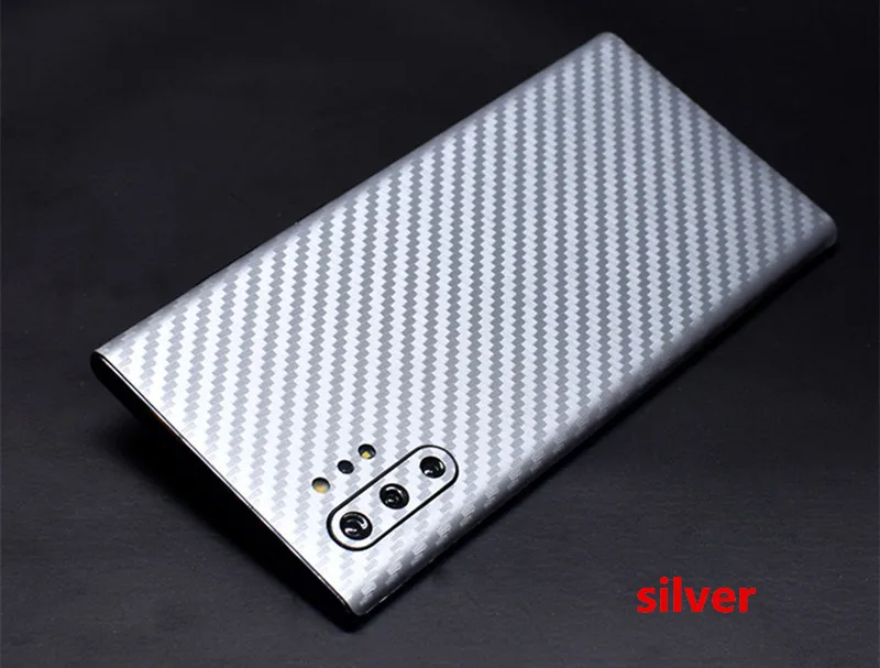 NOTOW Мода 3D углеродное волокно задняя паста защитная пленка наклейка для samsung Galaxy Note10/Note10plus/A70/A50/S10/S10Plus/s10E